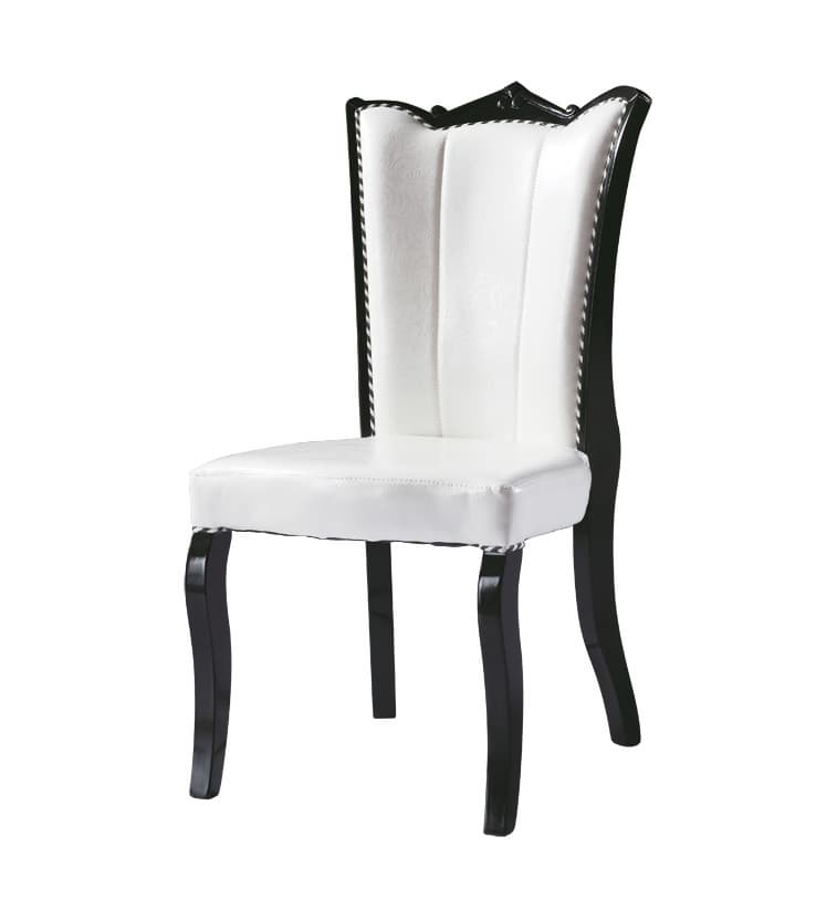 restaurant PU leather dining chair